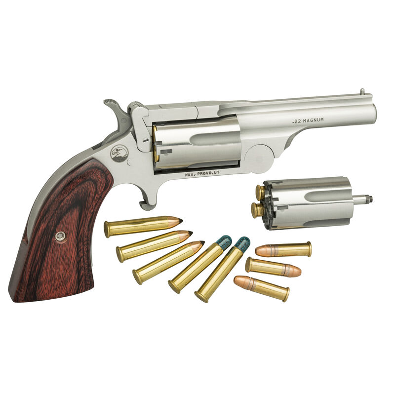 Handguns North American Arms 2.50" 22LR NAA 22MCR250    RANGER II BT  22LR/22MAG 2.5IN • Model: 2.50"